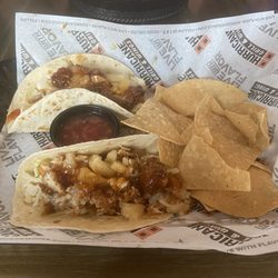 Hurricane Grill and Wings - Coconut shrimp tacos. Delicious!