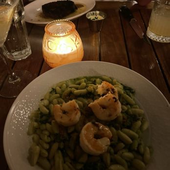 Gin Gin's - Pesto pasta with shrimp - Cocktail Bars Near Me - Grand Rapids, Michigan Gin Gin's - Pesto pasta with shrimp - Cocktail Bars Near Me - Grand Rapids, Michigan