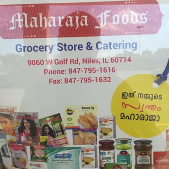 Maharaja Foods - Window sign - Grocery Near Me - Niles, Illinois