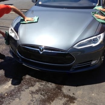 Shining Star Car Wash - Tesla at The Shining Star Car Wash - Car Wash Near Me - McMurray, Pennsylvania Shining Star Car Wash - Tesla at The Shining Star Car Wash - Car Wash Near Me - McMurray, Pennsylvania