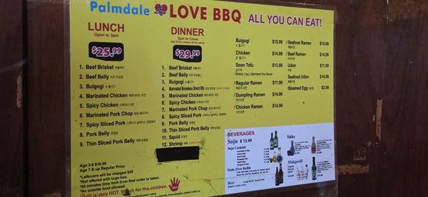 Menu photo 2 Love BBQ Palmdale, CA