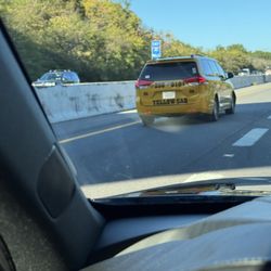 Yellow Cab Metro - The taxi that nearly hit us twice!