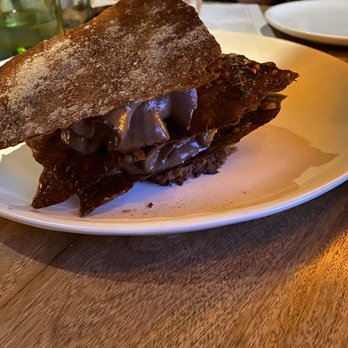 Benno - Chocolate dessert was super delish (as was the peach cobbler dish but we devoured it - opps!) - Mexican Near Me - Todos Santos, BCS Benno - Chocolate dessert was super delish (as was the peach cobbler dish but we devoured it - opps!) - Mexican Near Me - Todos Santos, BCS