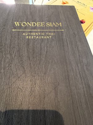 Menu photo 1 Wondee Siam New York, NY Menu photo 1 Wondee Siam New York, NY