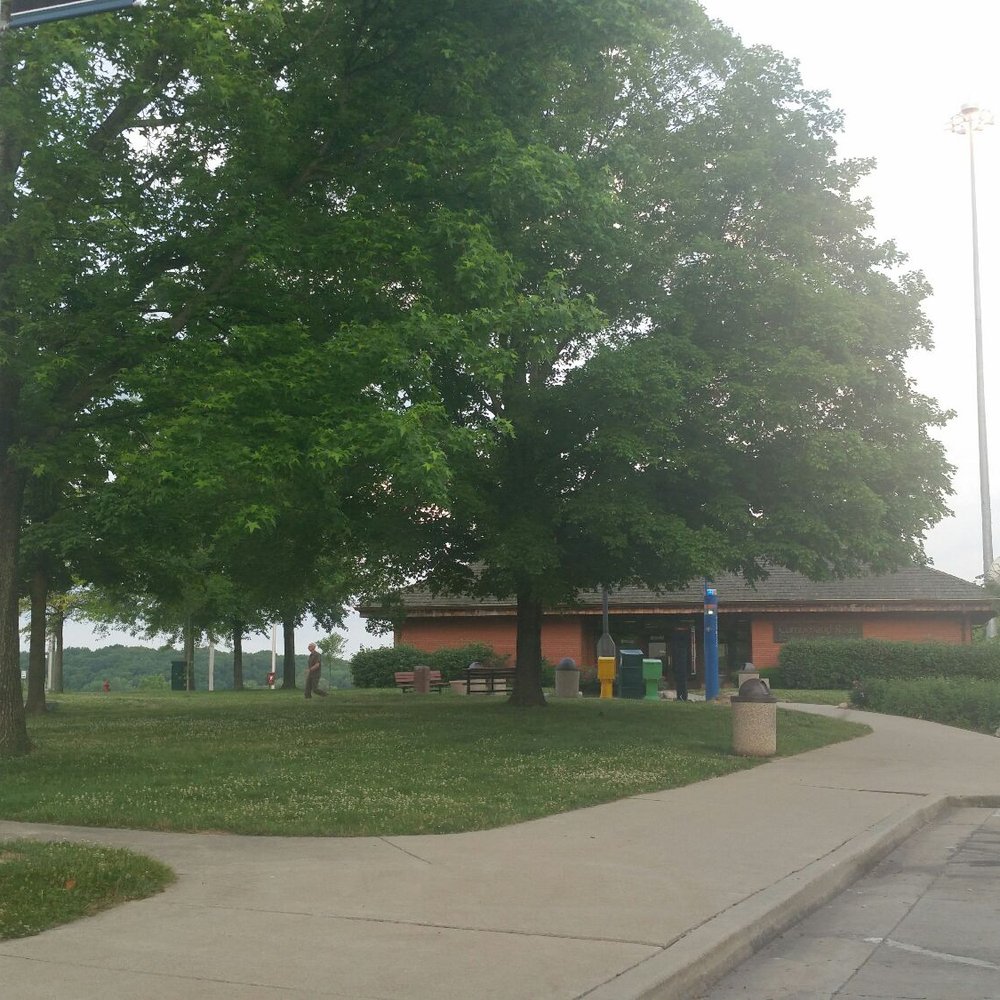 Cumberland Road Rest Area. Next rest stop is 70 miles from here.