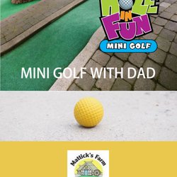 Mattick's Farm Mini Golf - Mini Golf with Dad