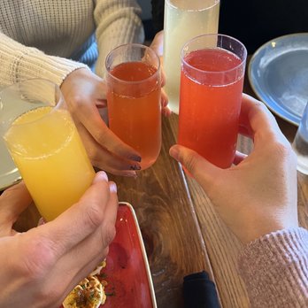 Hen Quarter - All 4 flavors of Mimosas - Southern Near Me - Alexandria, Virginia Hen Quarter - All 4 flavors of Mimosas - Southern Near Me - Alexandria, Virginia