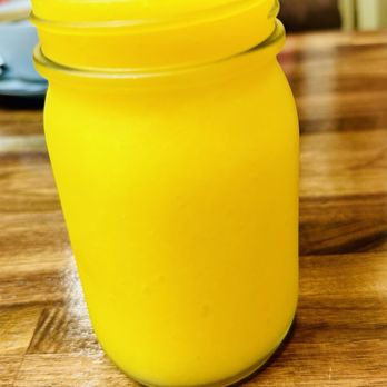 Terracotta Cafe & Bakery - Mango Smoothie  (zero sugar qualified) uses natural sugar from Mango only! - Coffee & Tea Near Me - St. Cloud, Florida