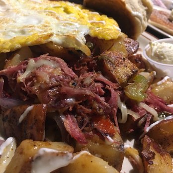 Mimosas Cafe - Corned beef skillet - Breakfast & Brunch Near Me - San Jose, California Mimosas Cafe - Corned beef skillet - Breakfast & Brunch Near Me - San Jose, California