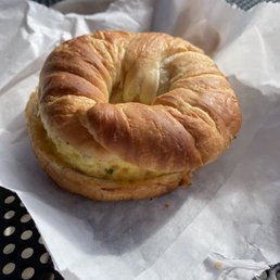 Chicken sausage (mixed into the egg)