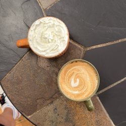 Wilson's Coffee & Tea - Cinnamon Roll Latte and Cafe Latte