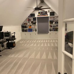 Pure Carpet Cleaners - Bonus room cleaning, finished product