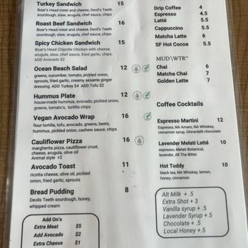 Ocean Beach Cafe - Menu - Cafes Near Me - San Francisco, California Ocean Beach Cafe - Menu - Cafes Near Me - San Francisco, California