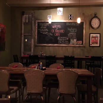 Ol Railroad Cafe - Interior - Cafes Near Me - Rosenberg, Texas