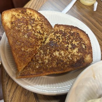 The Tenderloin Restaurant - Garlic bread served in a heart shape. How sweet was this? - Steakhouses Near Me - La Verne, California
