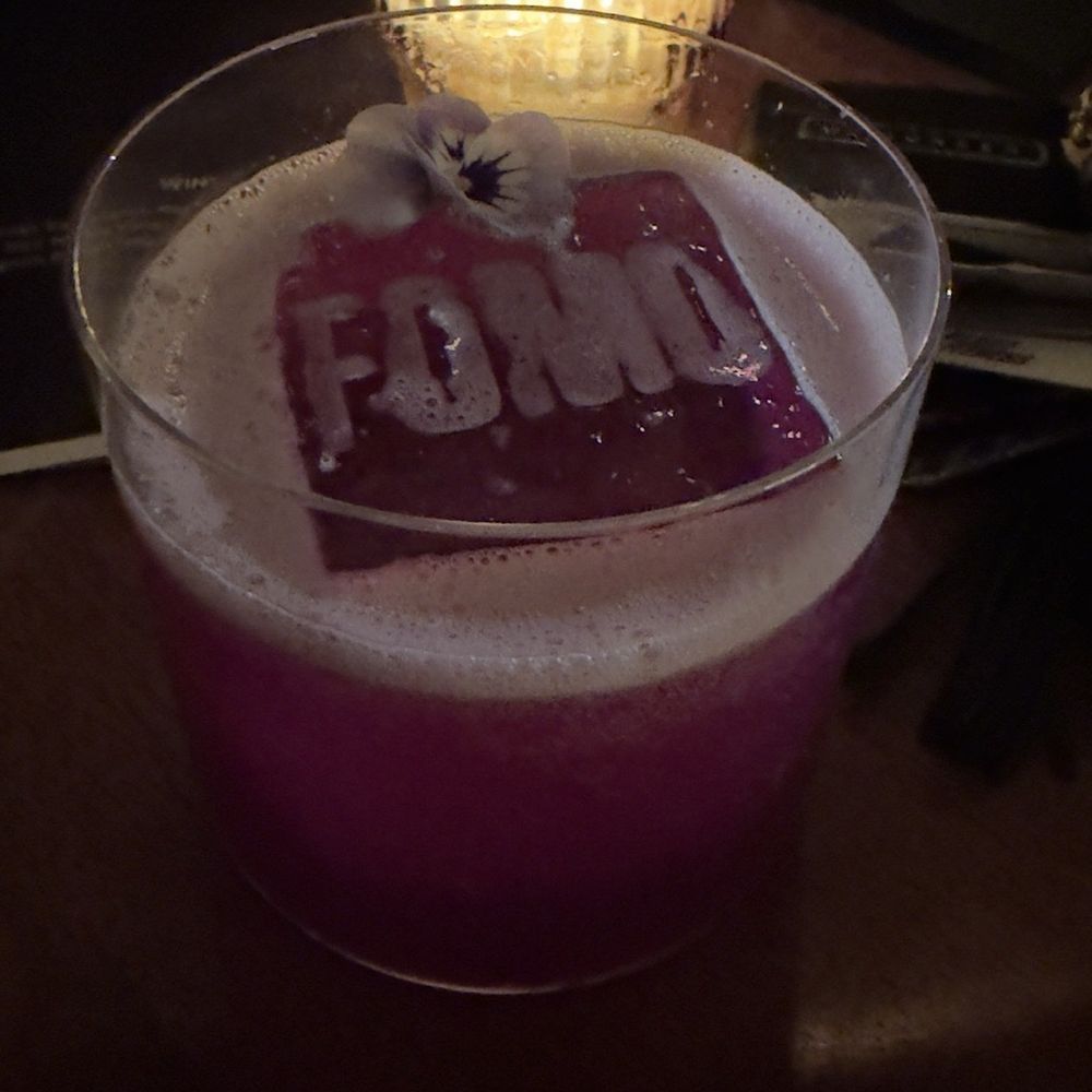 Their delicious butterfly drink!