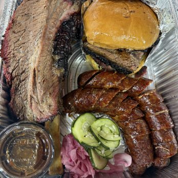 Tradewinds Barbeque - Beef Dino Rib, Brisket Sandwich, and sausages - Barbeque Near Me - Bakersfield, California Tradewinds Barbeque - Beef Dino Rib, Brisket Sandwich, and sausages - Barbeque Near Me - Bakersfield, California