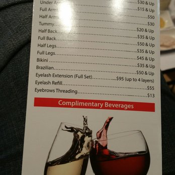Modern Nail Bar - Waxing menu - Nail Salons Near Me - Keller, Texas