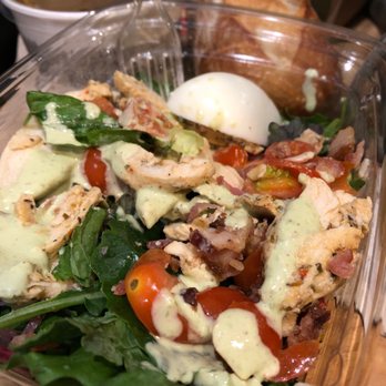 Panera Bread - Ten Vegetable Soup, French Baguette, Green Goddess Salad - Sandwiches Near Me - San Jose, California