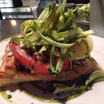 The Rossi Kitchen & Bar - Mushroom and tomato galette. Not even embarrassed that I ate it ALL. And then licked the plate. - New American Near Me - Columbus, Ohio