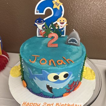 Emanuel’s Kitchen - Baby Shark themed cake - Comfort Food Near Me - Las Vegas, Nevada