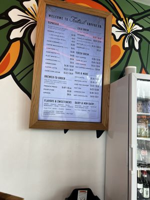 Menu photo 2 Foxtail Coffee Orlando, FL Menu photo 2 Foxtail Coffee Orlando, FL