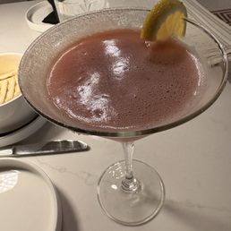 Strawberry martini