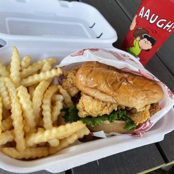 Raising Cane's Chicken Fingers - The sandwich combo (my ultimate comfort fast food fave) - Fast Food Near Me - Manteca, California