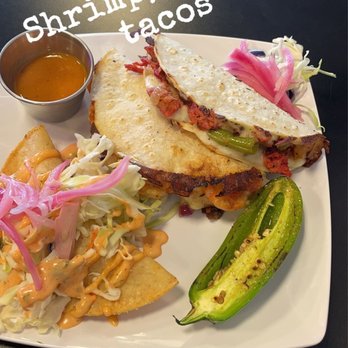Mariscos A Todo Mar - Shrimp and Marlin tacos and a hard shrimp taco - Seafood Near Me - Phoenix, Arizona Mariscos A Todo Mar - Shrimp and Marlin tacos and a hard shrimp taco - Seafood Near Me - Phoenix, Arizona