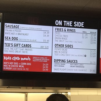 Ted's Hot Dogs - Hot Dogs Near Me - Tempe, Arizona