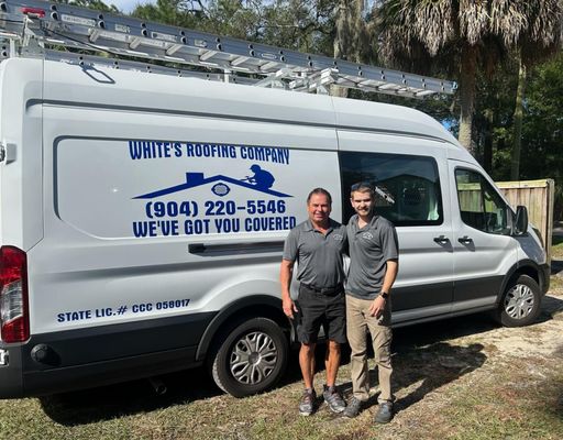 White's Roofing Logo