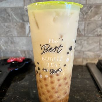 Tea Spot - Brown Sugar iced coconut Milk w/ mango boba - Sandwiches Near Me - Brentwood, California Tea Spot - Brown Sugar iced coconut Milk w/ mango boba - Sandwiches Near Me - Brentwood, California