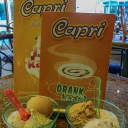 Capri - Lekker genieten van ijs, waaronder gemberijs!