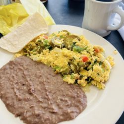 Blanca and Pierre's - This refried beans were DELICIOUS!! I love jalapeños I was so happy that they put a lot!