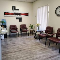 Clean waiting room!