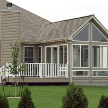 TimberBuilt - Three season room with deck in North Aurora, IL - General Contractors Near Me - Saint Charles, Illinois