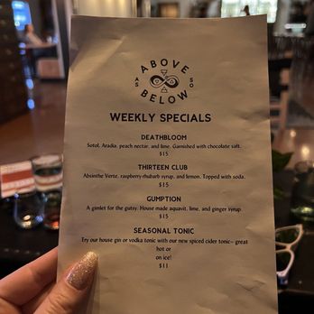 As Above, So Below Distillery - Specials - Distilleries Near Me - Santa Fe, New Mexico