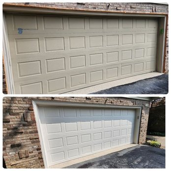 Select Pro Painting - Garage Door repair and paint upgrade. - Painters Near Me