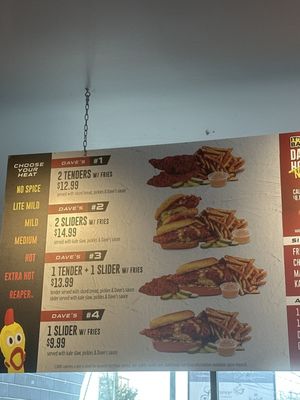 Menu photo 2 Dave's Hot Chicken Houston, TX Menu photo 2 Dave's Hot Chicken Houston, TX