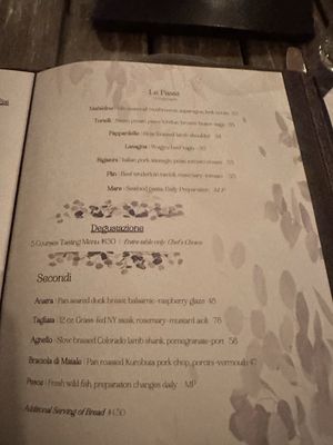 Menu photo 1 Nocciola Ojai, CA