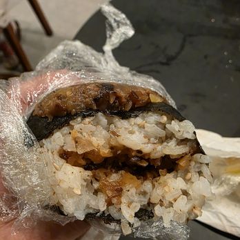 Tadaima - Inner Sunset - Mushroom & pickled daikon onigiri.  Tasty! - Coffee & Tea Near Me - San Francisco, California