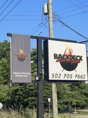 Back Deck BBQ by null