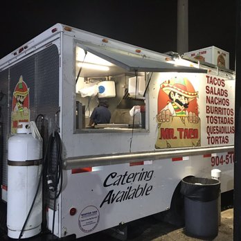 Mr. Taco - a food truck at night - Food Trucks Near Me - Jacksonville, Florida Mr. Taco - a food truck at night - Food Trucks Near Me - Jacksonville, Florida