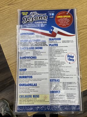 Menu photo 4 La Tejana Taqueria Bridgeton, MO Menu photo 4 La Tejana Taqueria Bridgeton, MO