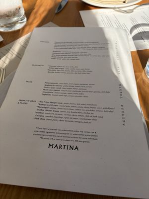 Menu photo 1 Martina Minneapolis, MN Menu photo 1 Martina Minneapolis, MN