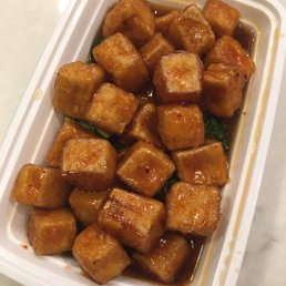 General Tso's Bean Curd - Crispy and Delicious