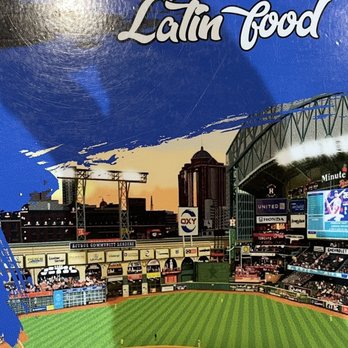 Chamos Bar and Grill - Front Menu - Latin American Near Me - Katy, Texas
