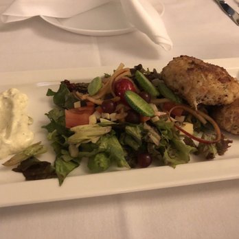 The Cable Room - Crab cakes!! - Seafood Near Me - Baddeck, Nova Scotia