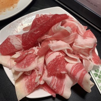 Sikdorak III - What's pork or beef? Didn't I order short Rib too? - Korean Near Me - Aiea, Hawaii Sikdorak III - What's pork or beef? Didn't I order short Rib too? - Korean Near Me - Aiea, Hawaii