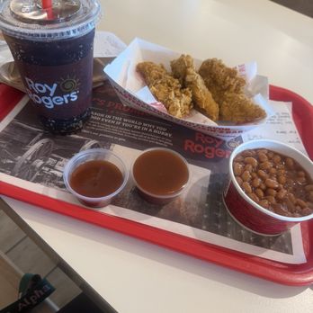 Roy Rogers - Chicken Tenders Baked Beans - Burgers Near Me - Alexandria, Virginia